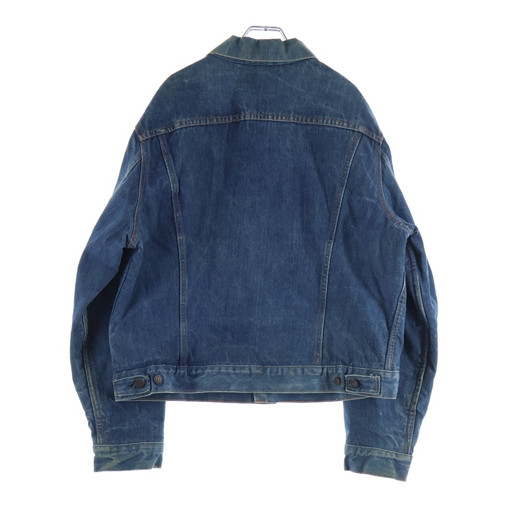 Levi's(リーバイス) VINTAGE 60s-70s BIGE 不V 70505-0317 4th 横縞 ブランケット Gジャン インディゴ