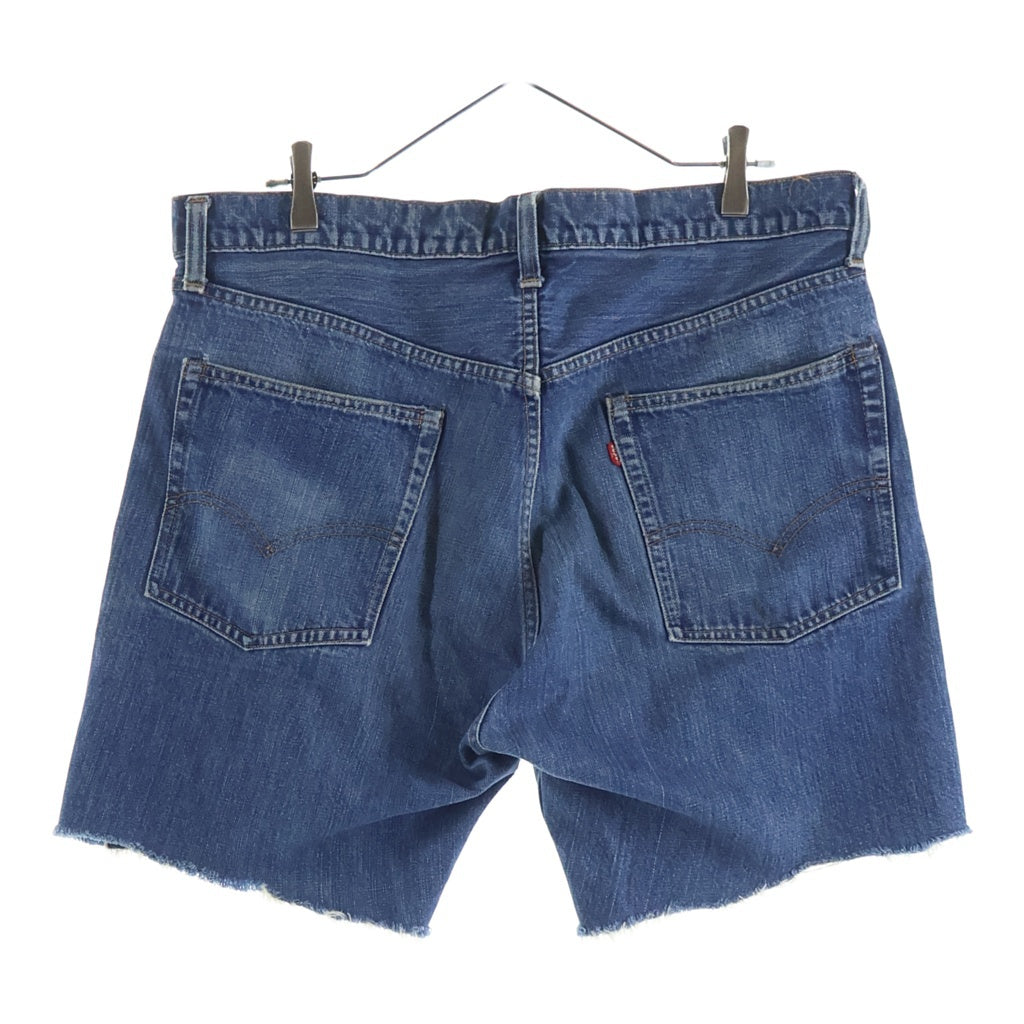 Levi's(リーバイス) VINTAGE 70s 66前期 ポケット裏シングル カットオフ ショートデニム インディゴ