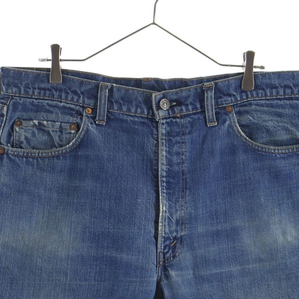 Levi's(リーバイス) VINTAGE 70s 66前期 ポケット裏シングル カットオフ ショートデニム インディゴ