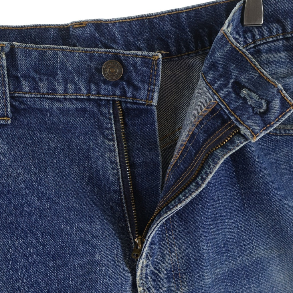 Levi's(リーバイス) VINTAGE 70s 66前期 ポケット裏シングル カットオフ ショートデニム インディゴ