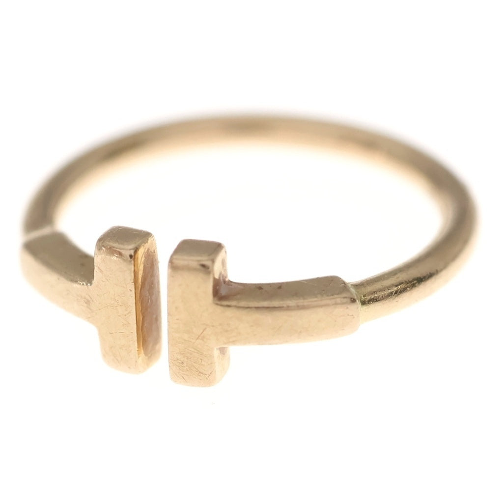 TIFFANY & Co.(ティファニー) TWIRE RING ティーワイヤーリング 18K ローズゴールド