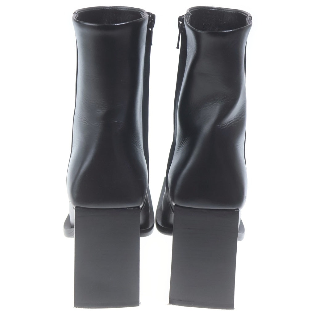 BALENCIAGA(バレンシアガ) 20AW Flat 90mm ブーティ 636632 スクエアトゥ ブーツ ブラック レディース
