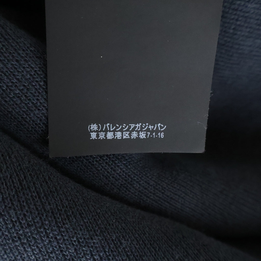 BALENCIAGA(バレンシアガ) 19AW Speed Hunters Hoodie 541873 TCV37 スピードハンターズ プルオーバースウェットパーカー フーディー ブラック