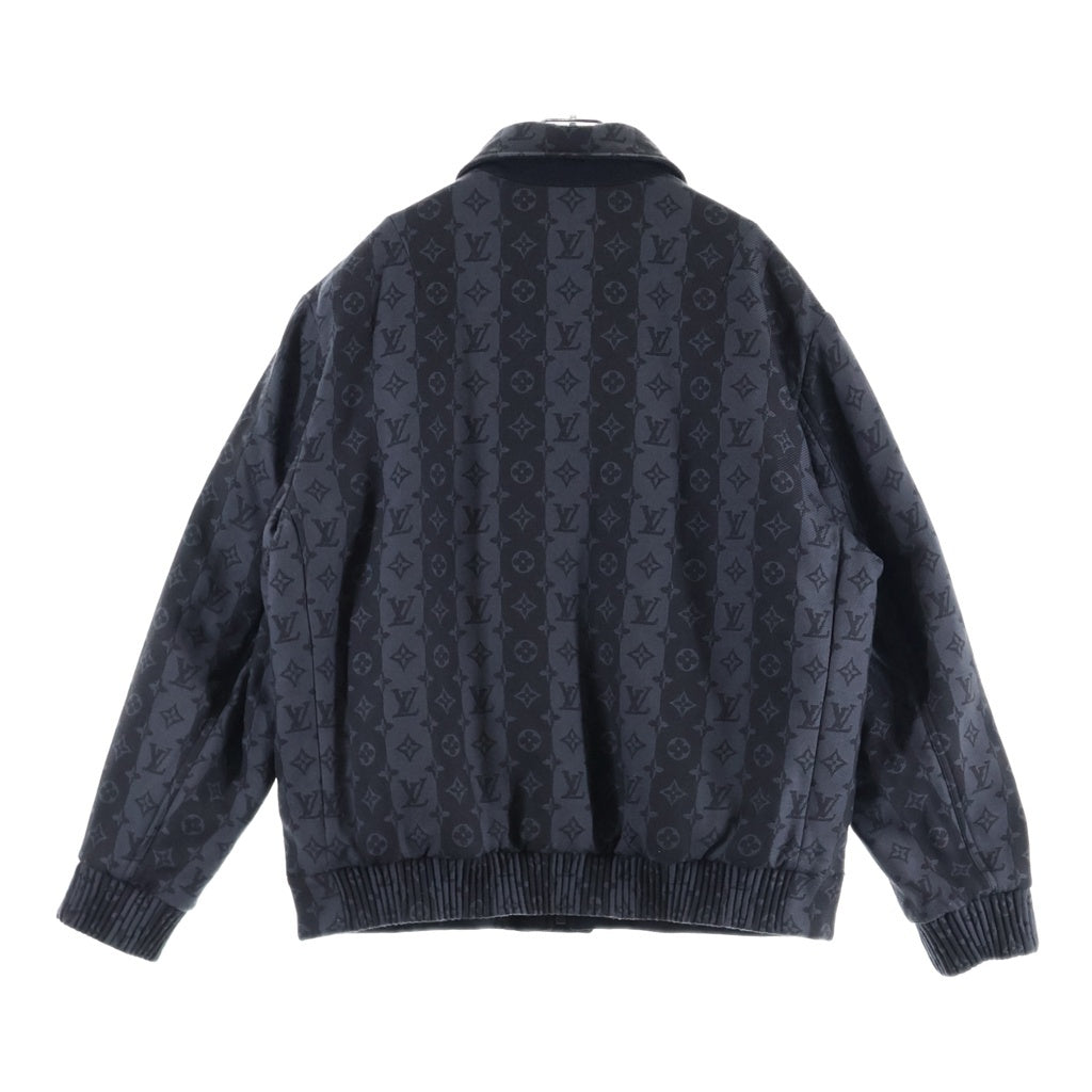 LOUIS VUITTON(ルイヴィトン) 22SS ×NIGO ニゴー リバーシブルパテッドジャケット ブルゾン モノグラム/ハート ブラック RM221M XHX HMB07