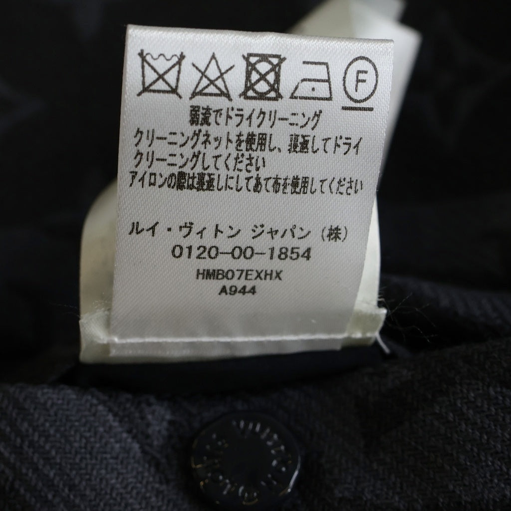 LOUIS VUITTON(ルイヴィトン) 22SS ×NIGO ニゴー リバーシブルパテッドジャケット ブルゾン モノグラム/ハート ブラック RM221M XHX HMB07