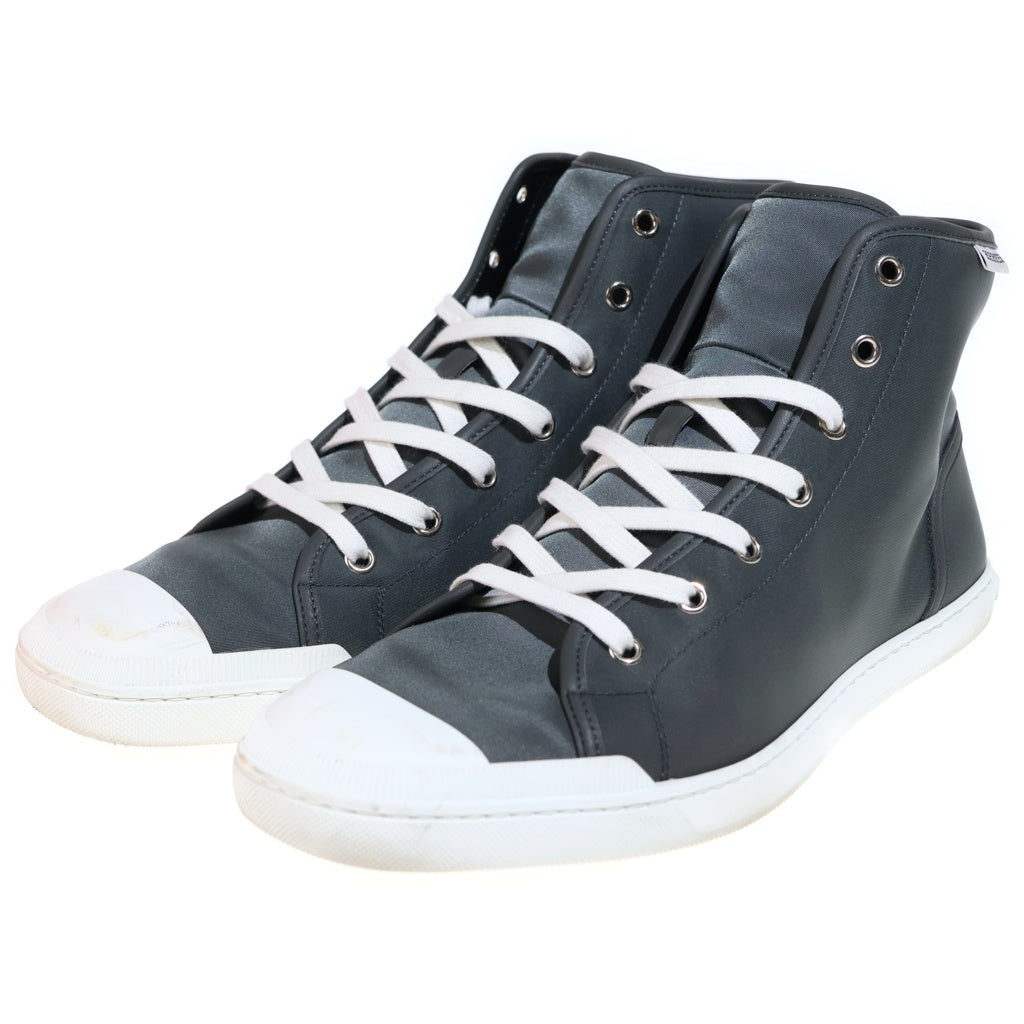 HERMES(エルメス) タグロゴ エクスプレス ハイカットスニーカー グレー