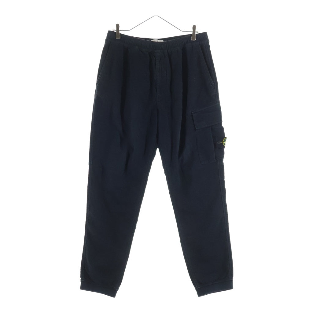 STONE ISLAND(ストーンアイランド) 24SS Ghost Jogger Cargo Cotton Pants ゴースト ジョガー カーゴパンツ ブラック 771531805