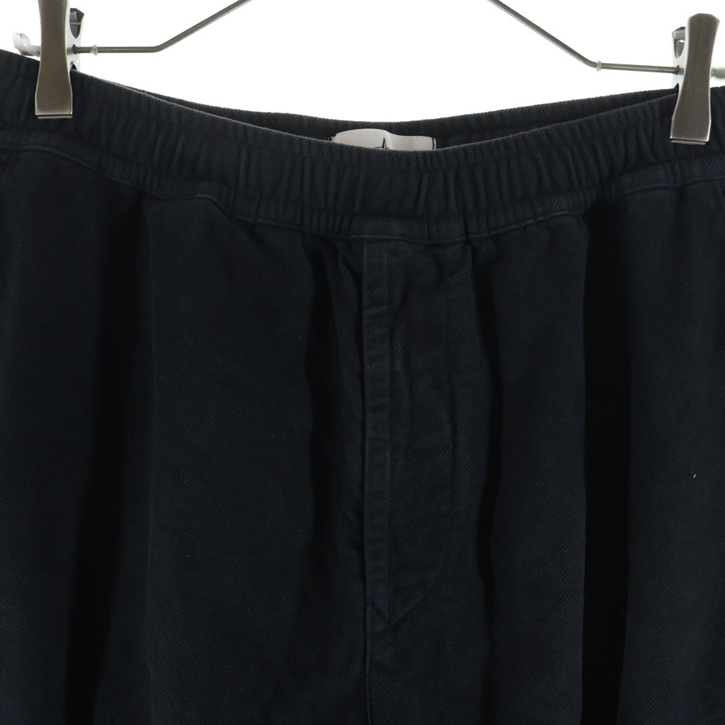 STONE ISLAND(ストーンアイランド) 24SS Ghost Jogger Cargo Cotton Pants ゴースト ジョガー カーゴパンツ ブラック 771531805