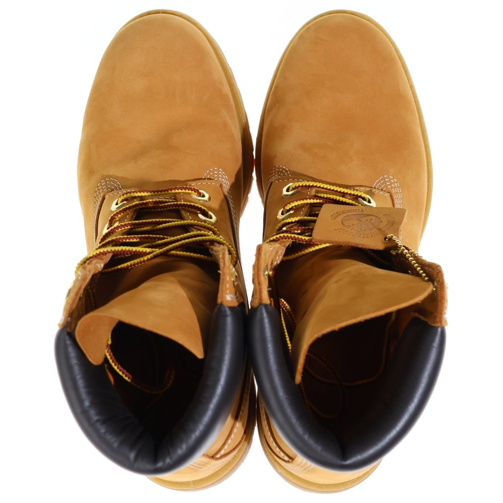 Timberland(ティンバーランド) 6inch Premium Waterproof Boot 110061 6インチ プレミアム ウォータープルーフ ハイカットブーツ ベージュ