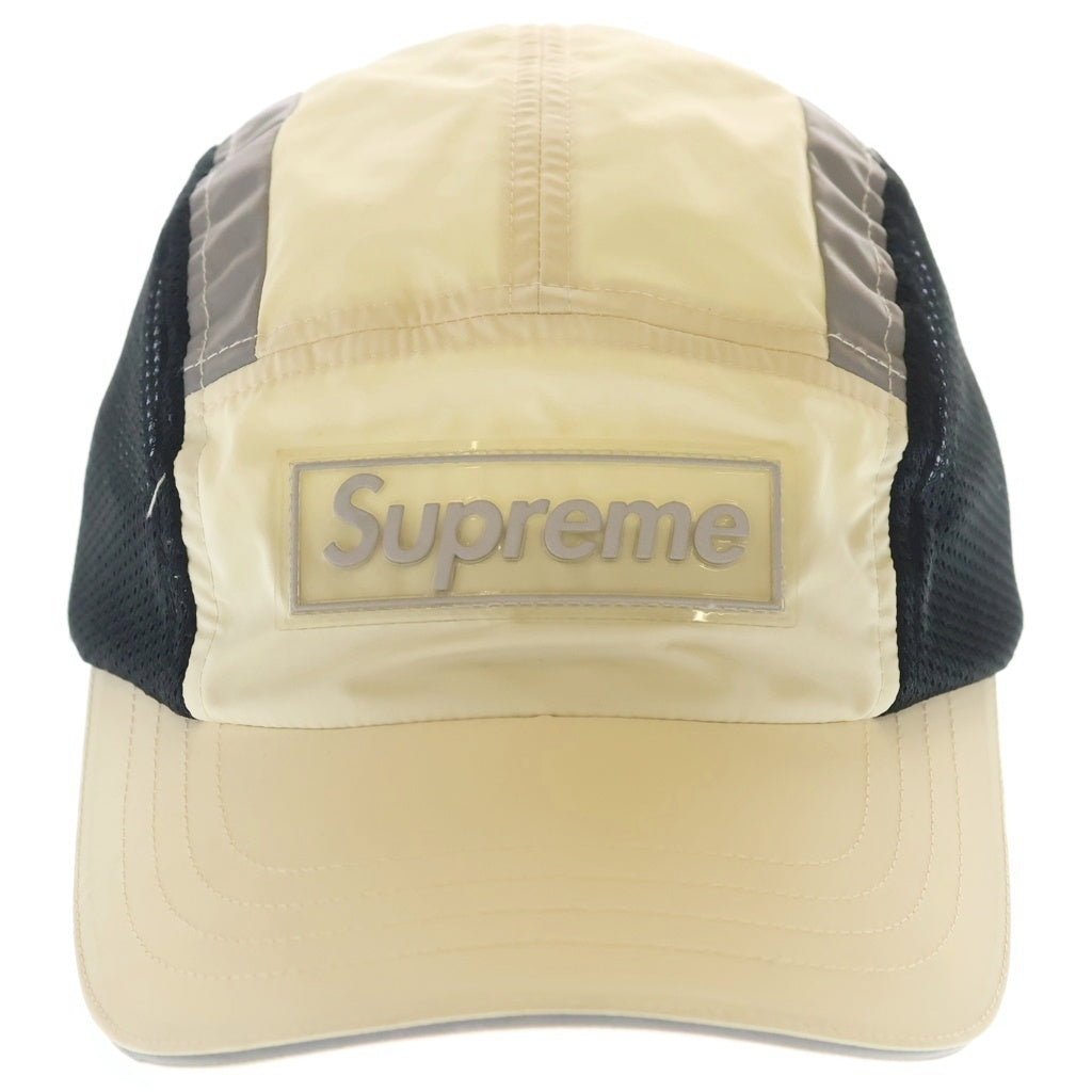 SUPREME(シュプリーム) 25SS Side Mesh Camp Cap サイドメッシュ ボックスロゴ キャンプキャップ ベージュ