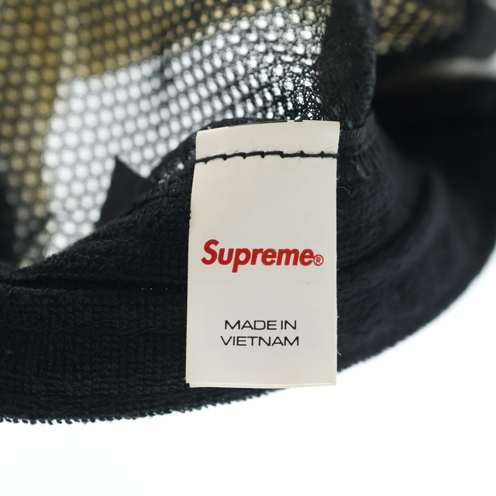 SUPREME(シュプリーム) 25SS Side Mesh Camp Cap サイドメッシュ ボックスロゴ キャンプキャップ ベージュ
