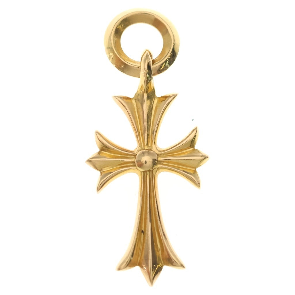 CHROME HEARTS(クロムハーツ) 22K TINY CH CROSS タイニーCHクロス ペンダントトップ ゴールド BCA051