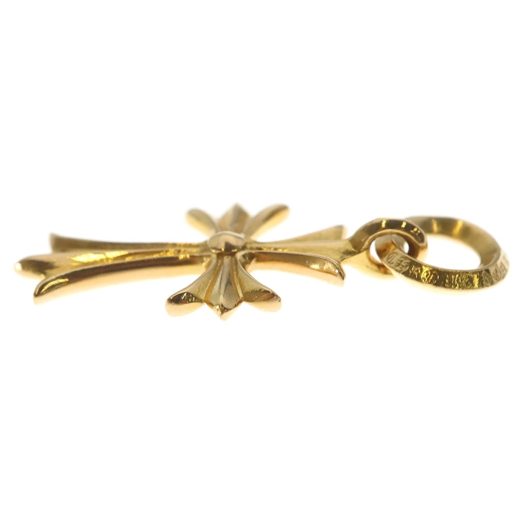 CHROME HEARTS(クロムハーツ) 22K TINY CH CROSS タイニーCHクロス ペンダントトップ ゴールド BCA051