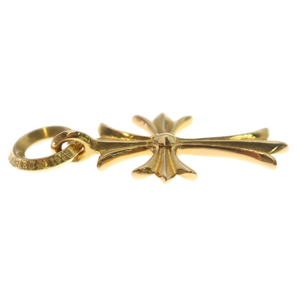 CHROME HEARTS(クロムハーツ) 22K TINY CH CROSS タイニーCHクロス ペンダントトップ ゴールド BCA051