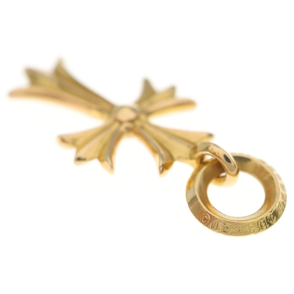 CHROME HEARTS(クロムハーツ) 22K TINY CH CROSS タイニーCHクロス ペンダントトップ ゴールド BCA051
