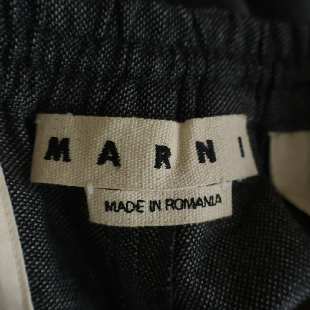 MARNI(マルニ) 20AW Tropical wool easy trousers トロピカルウール イージーパンツ スラックス PUMU0017A0 S48006 グレー