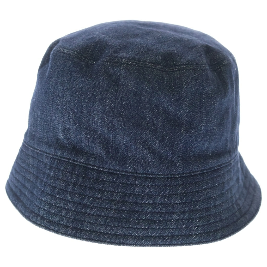 PRADA(プラダ) Denim Bucket Hat デニム ロゴプレート バケットハット P101 2021 8459 インディゴ