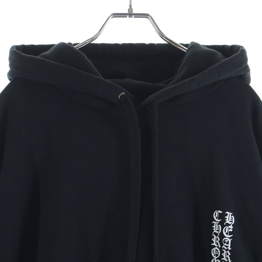 CHROME HEARTS(クロムハーツ) Vertical Logo Hoodie バーティカルロゴ フーディパーカー ブラック