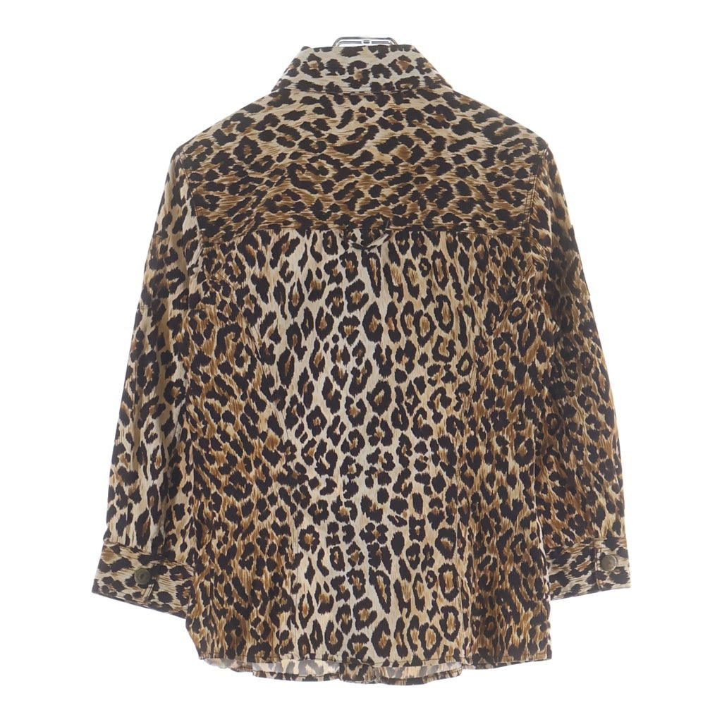 DOLCE & GABBANA(ドルチェアンドガッバーナ) Leopard print longsleeved shirt レオパード 長袖シャツ 総柄