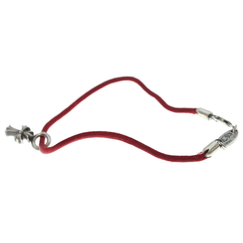 CHROME HEARTS(クロムハーツ) KZ CROSS KZクロス シルバー ブレスレット レッド