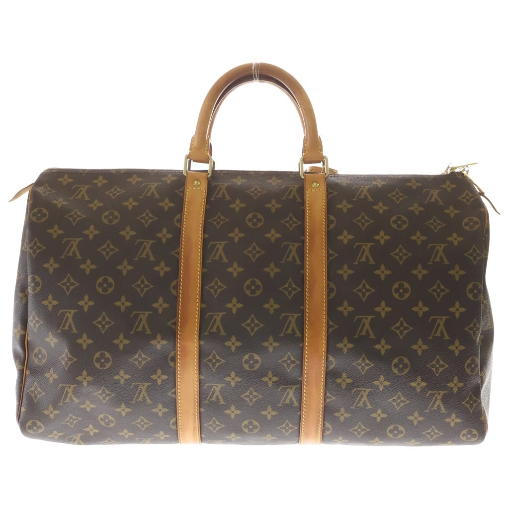 【美品】LOUIS VUITTON ルイヴィトン キーポル50 ボストンバッグ LOUIS VUITTON(ルイヴィトン) キーポル50 モノグラム PVC レザー