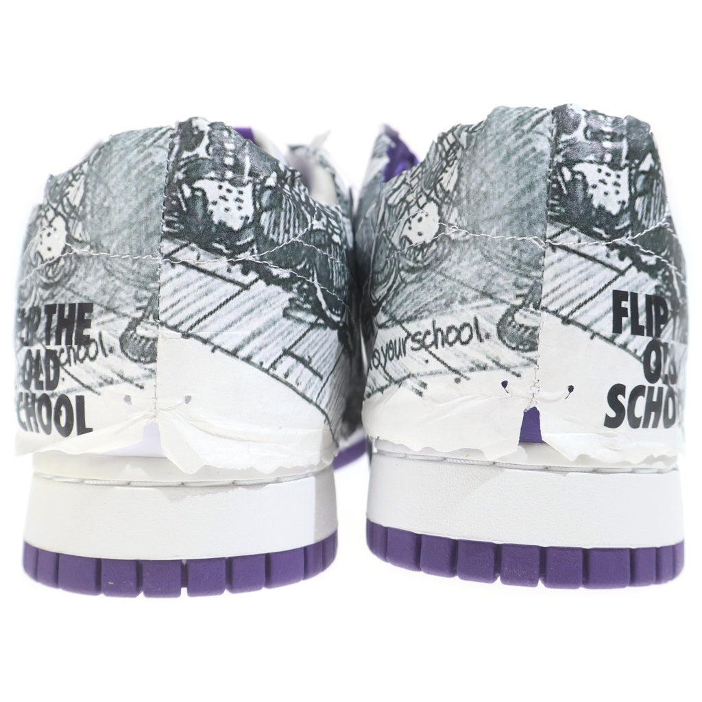 NIKE(ナイキ) WMNS DUNK LOW MADE YOU LOOK DJ4636-100 ウィメンズ ダンク ローカットスニーカー ホワイト/パープル US11/28cm