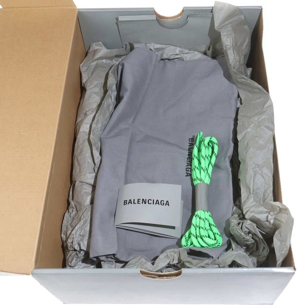 BALENCIAGA(バレンシアガ) TRIPLE S CLEAR SOLE TRAINER トリプルS クリアソール トレーナー ダッドスニーカー グリーン 541624 27.5cm