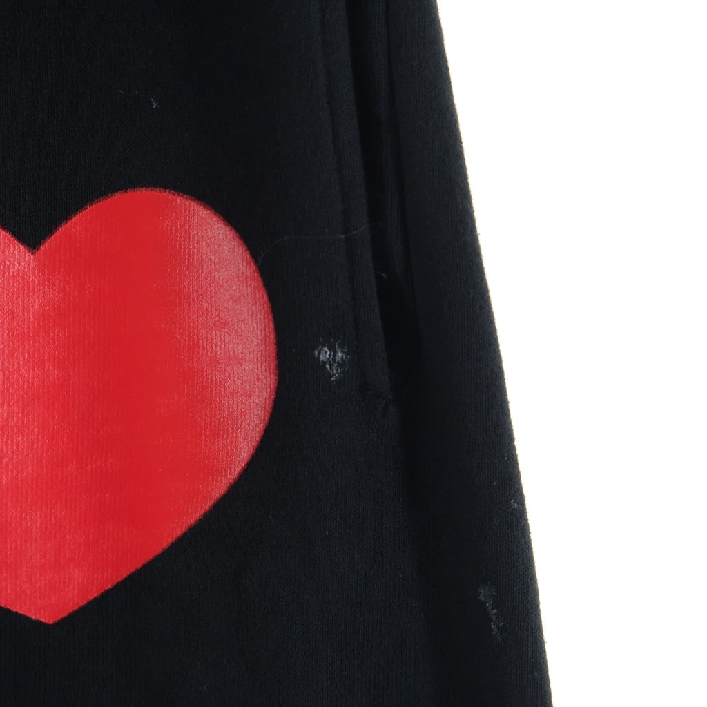 SAINT MICHAEL(セントマイケル) 26SS I LOVE SAINT SWEAT PANTS SM-MK8-0000-062 スウェットパンツ ブラック