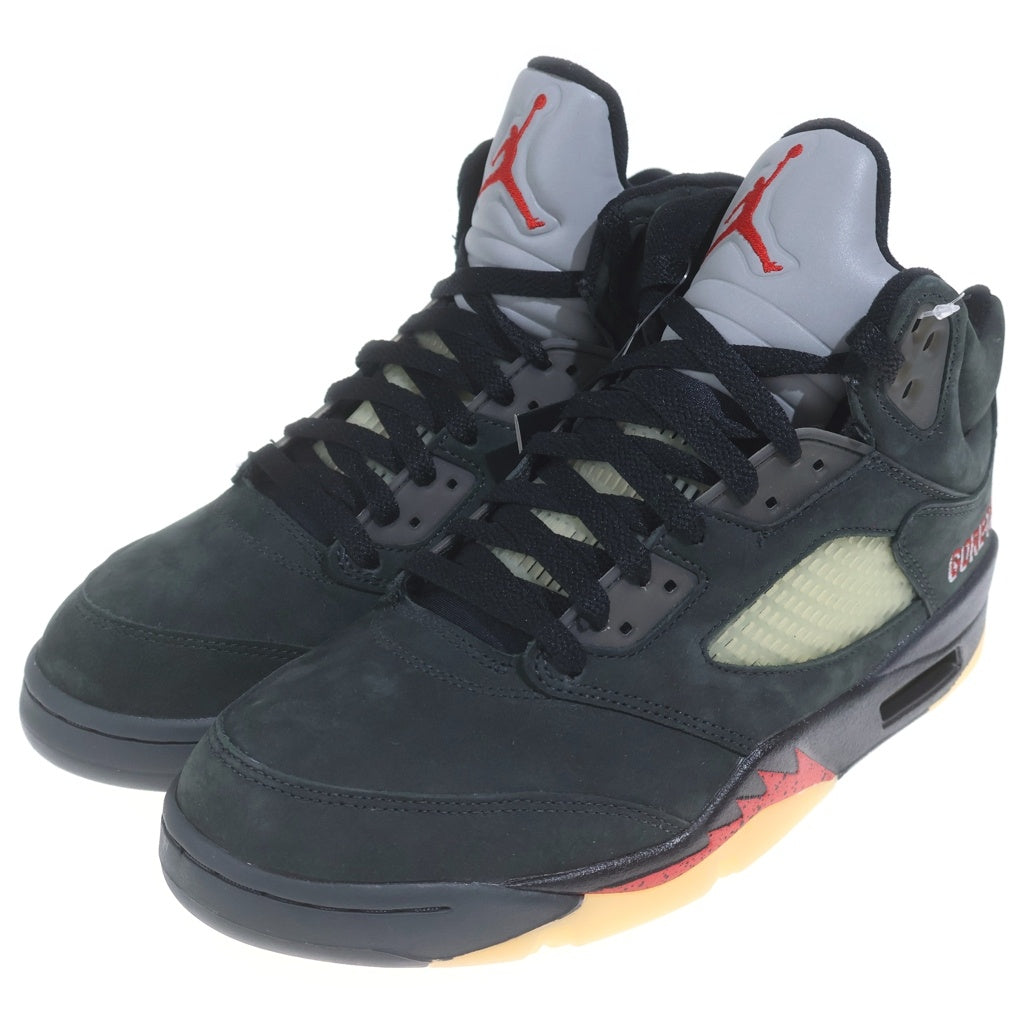 NIKE(ナイキ) WMNS AIR JORDAN 5 RETRO GTX ウィメンズ エアジョーダン5 ゴアテックス ハイカットスニーカー ブラック US10/27cm DR0092-001