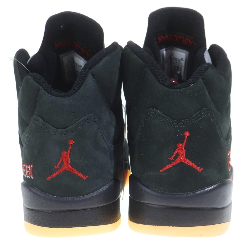 NIKE(ナイキ) WMNS AIR JORDAN 5 RETRO GTX ウィメンズ エアジョーダン5 ゴアテックス ハイカットスニーカー ブラック US10/27cm DR0092-001
