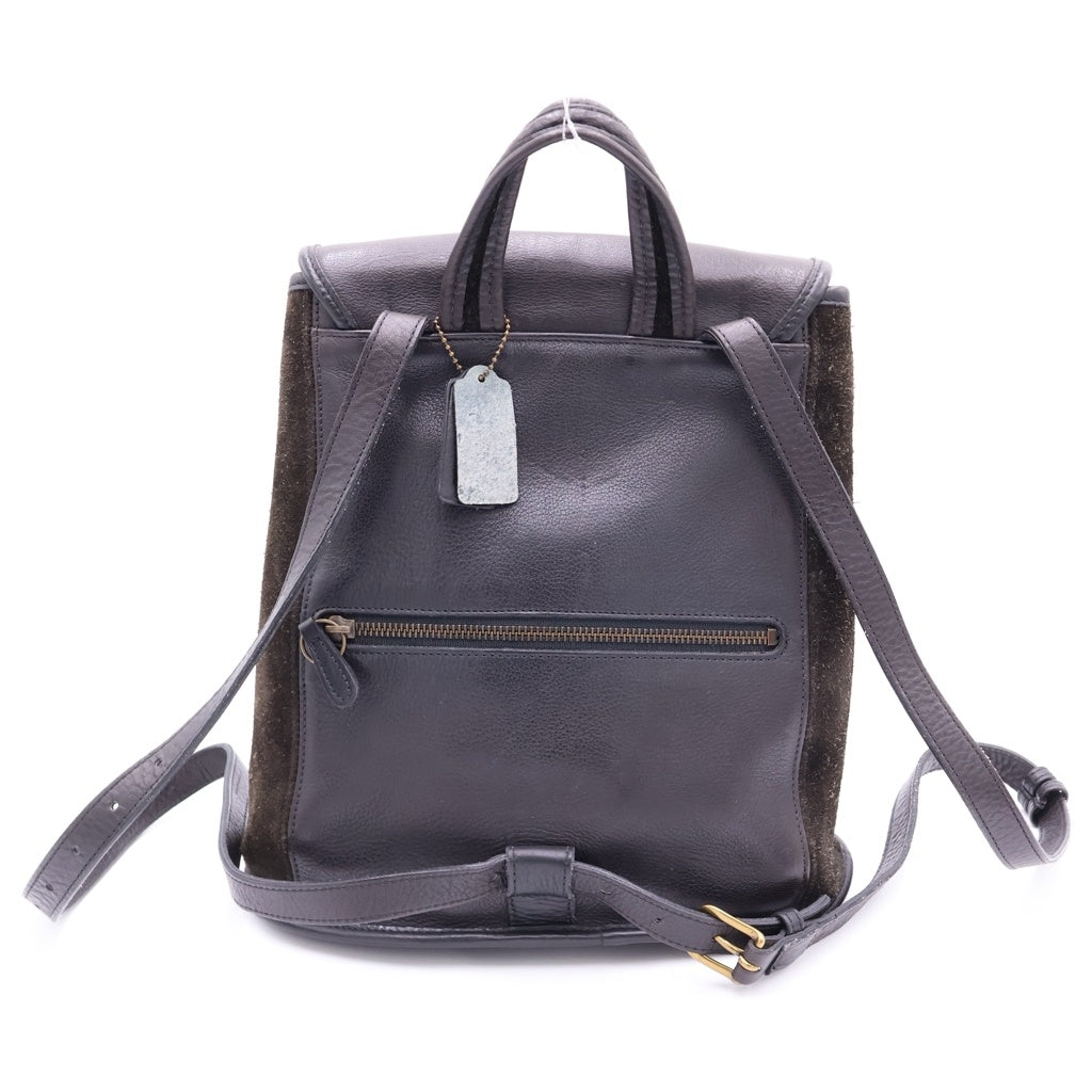 COACH(コーチ) オールド スウェード グラブタンレザー 9016 リュック レディース