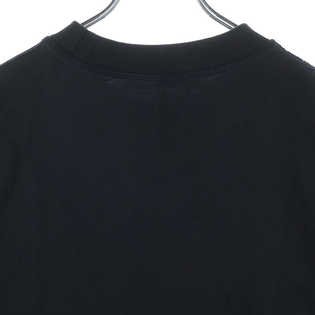 Acne Studios(アクネ ストゥディオズ) Stamp Logo Tee オーガニックコットン FN-MN-TSHI000353 クルーネックTシャツ ブラック