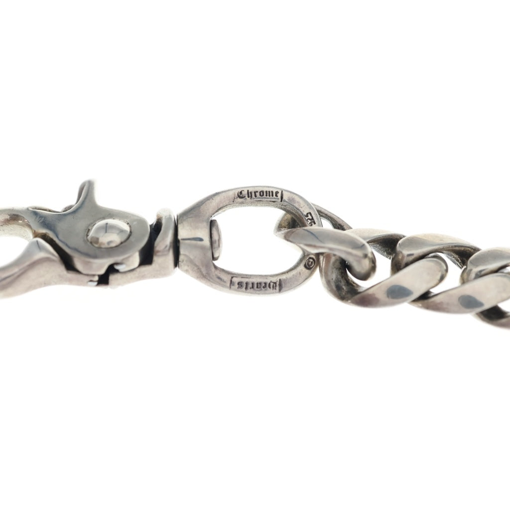 CHROME HEARTS(クロムハーツ) CLASSIC SHORT-T/ 2クリップショートクラシック ウォレットチェーン シルバー BCA068