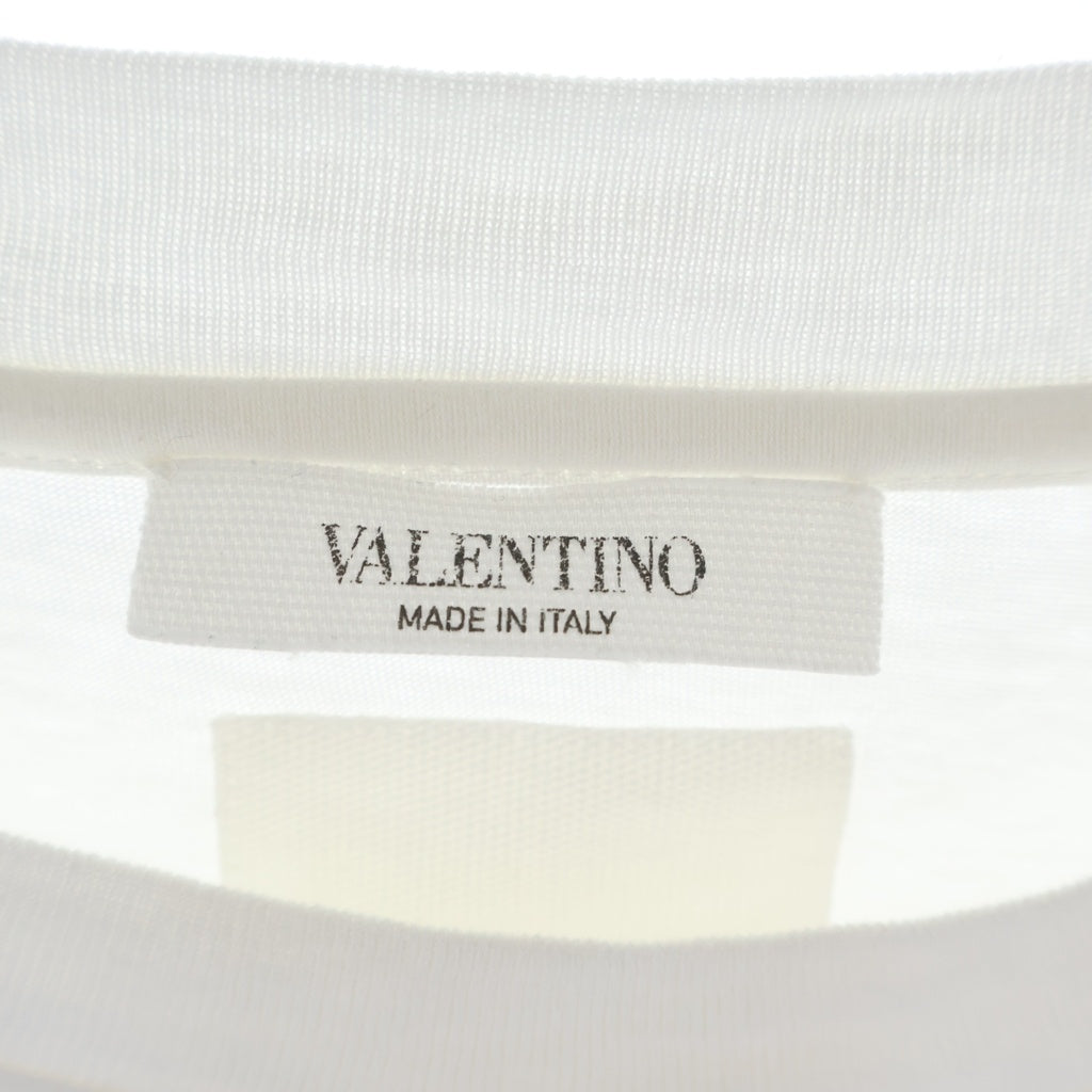 VALENTINO(ヴァレンティノ) 肩ゴールドスタッズ 0000025829 クルーネックTシャツ ホワイト