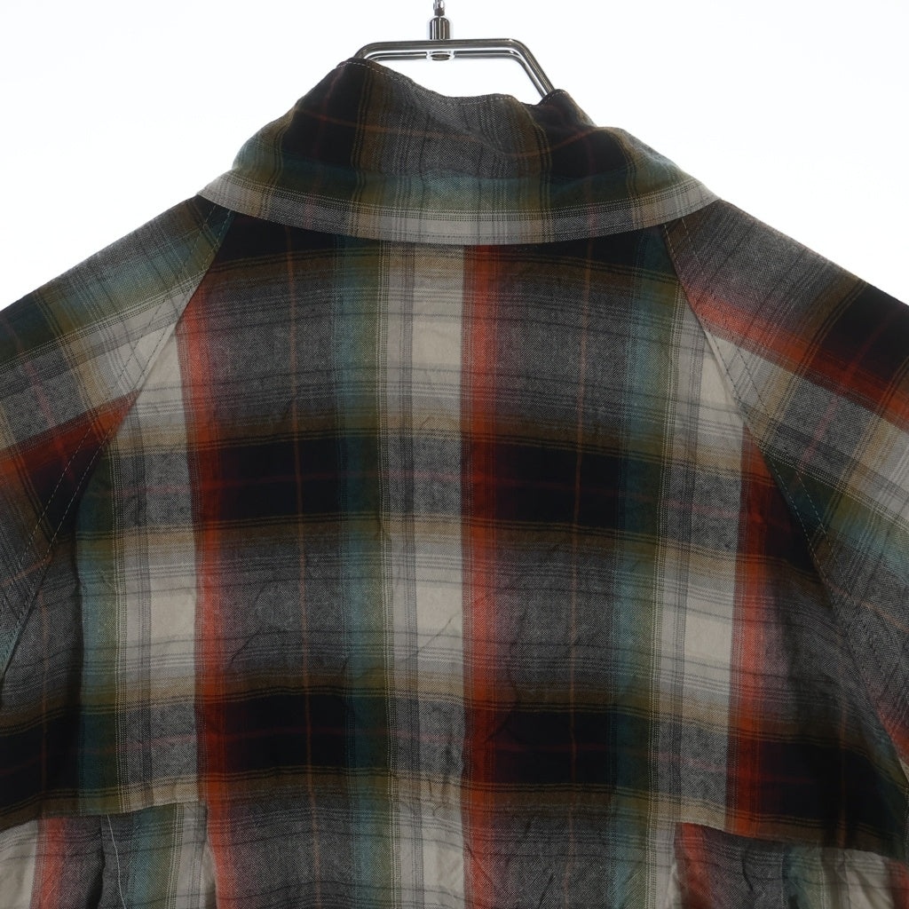 seven by seven(セブン バイ セブン) OMBRE JACKET オンブレ チェック ジャケット マルチカラー