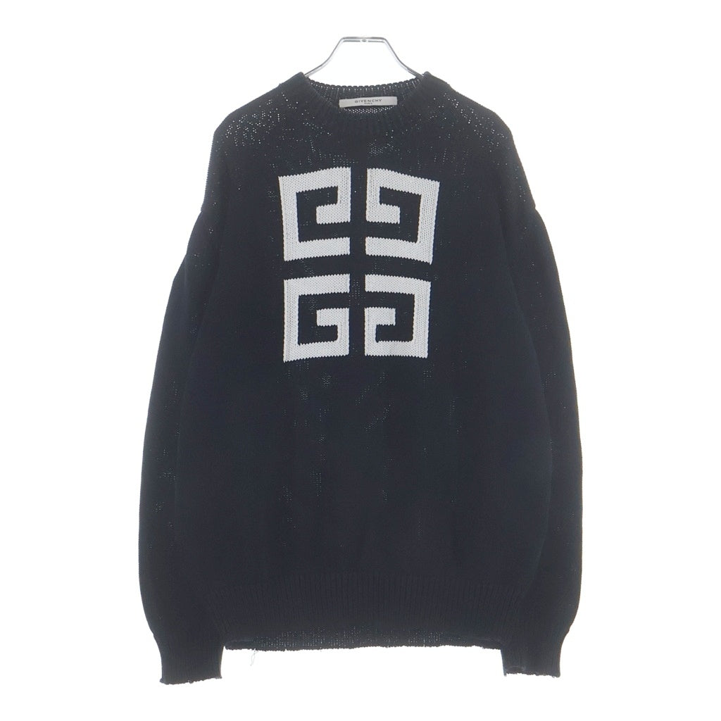 GIVENCHY(ジバンシィ) 19AW 4G Logo Sweater BW903D4Z2E コットンセーター ブラック