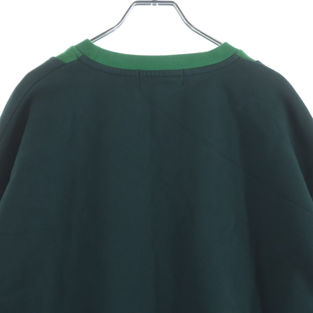 AMBUSH(アンブッシュ) Varsity Crewneck Sweatshirt パッチワーク BMBA026F22FLE001 クルーネックスウェット グリーン