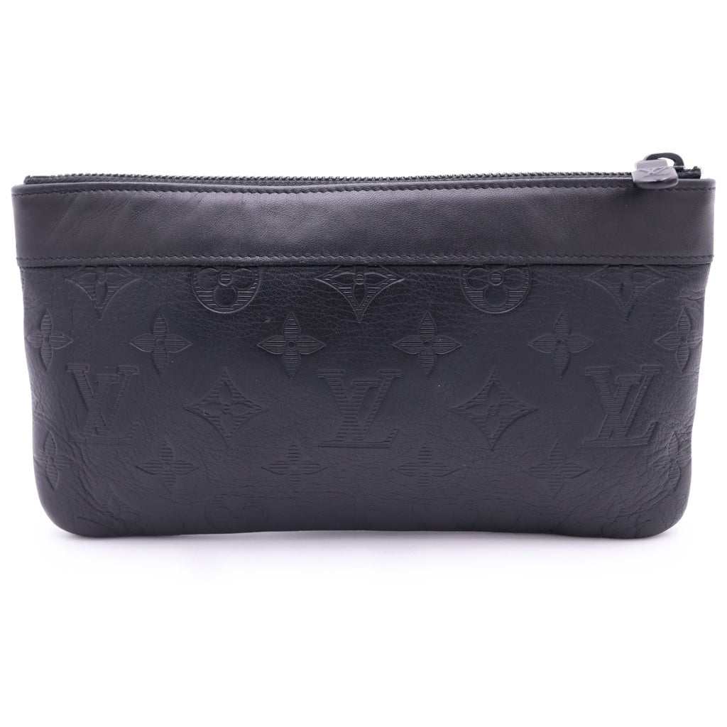 LOUIS VUITTON(ルイヴィトン) ポシェット・ディスカバリーPM モノグラム シャドウ M44335 ポーチ ブラック レディース