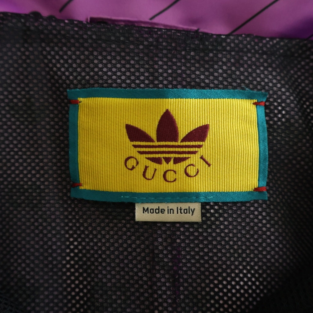GUCCI(グッチ) ×adidas 22AW GG総柄 ナイロン アノラックブルゾンジャケット マルチカラー 696775 ZAJPE