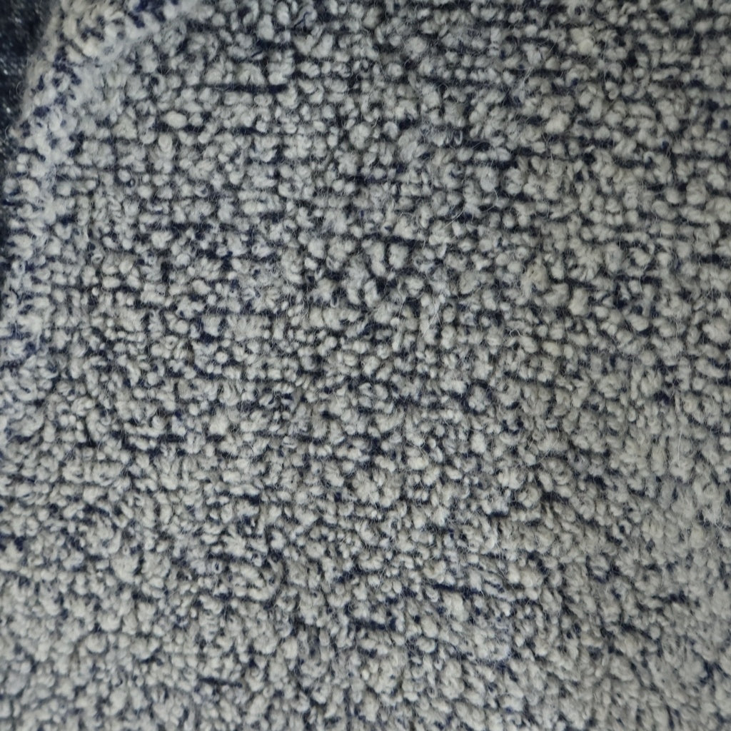 STUSSY(ステューシー) 24AW WOOL BLEND SHERPA PULLOVER シェルパ スキッパー 118566 ボア プルオーバーシャツ グレー