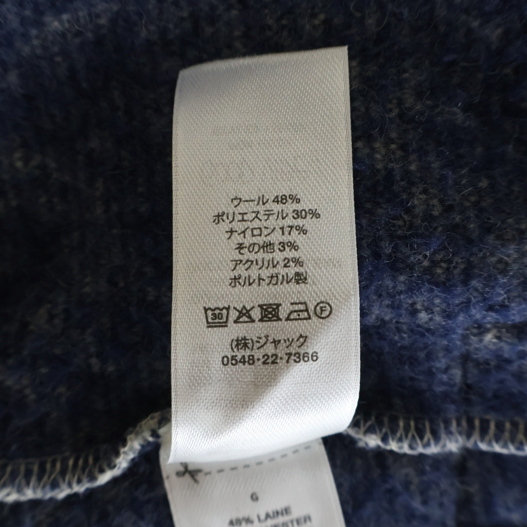 STUSSY(ステューシー) 24AW WOOL BLEND SHERPA PULLOVER シェルパ スキッパー 118566 ボア プルオーバーシャツ グレー