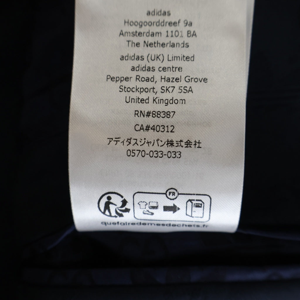 GUCCI(グッチ) ×ADIDAS トレフォイル ジャガード 胸ロゴ 3ストライプ 金ボタン 720968 テーラードジャケット ブルー