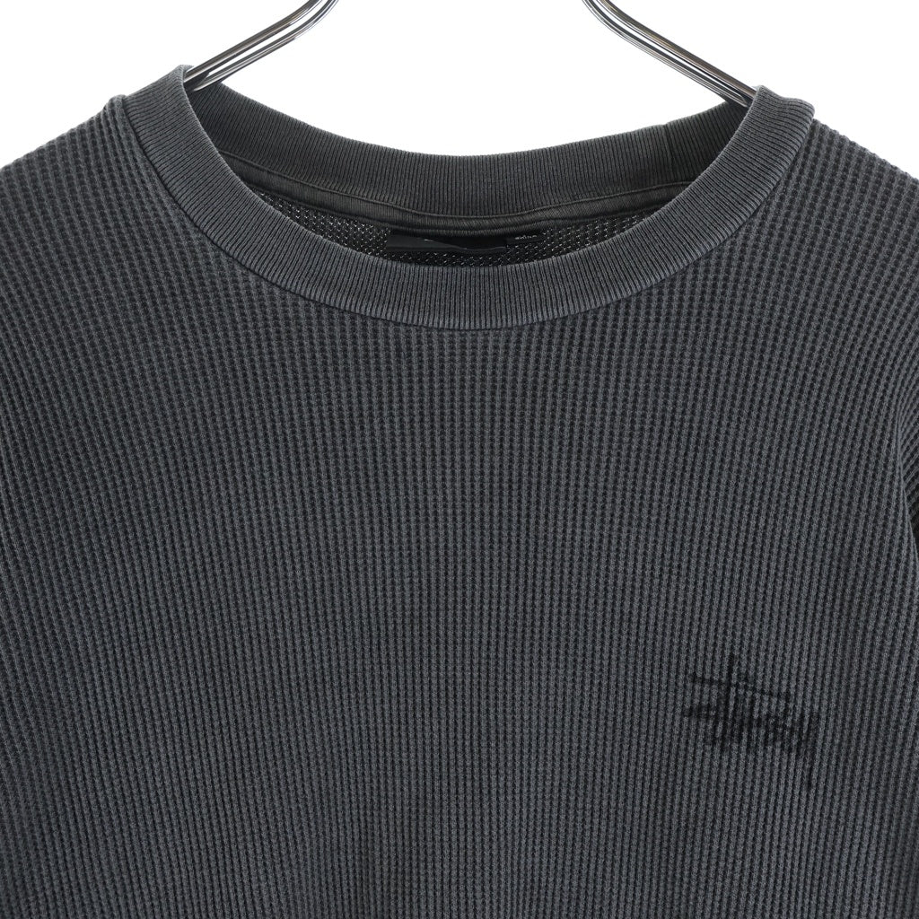 STUSSY(ステューシー) Thermal long sleeve tee サーマル ロングスリーブ 1140314 グレー