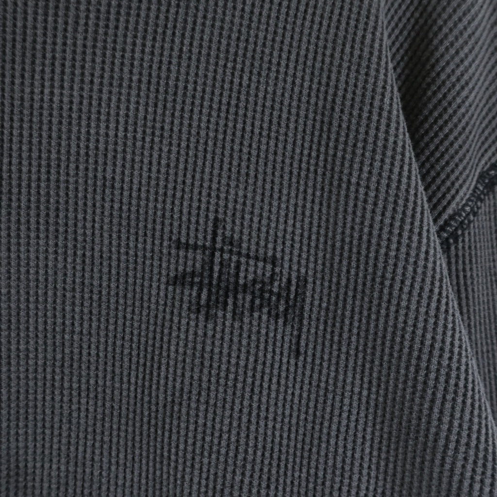 STUSSY(ステューシー) Thermal long sleeve tee サーマル ロングスリーブ 1140314 グレー