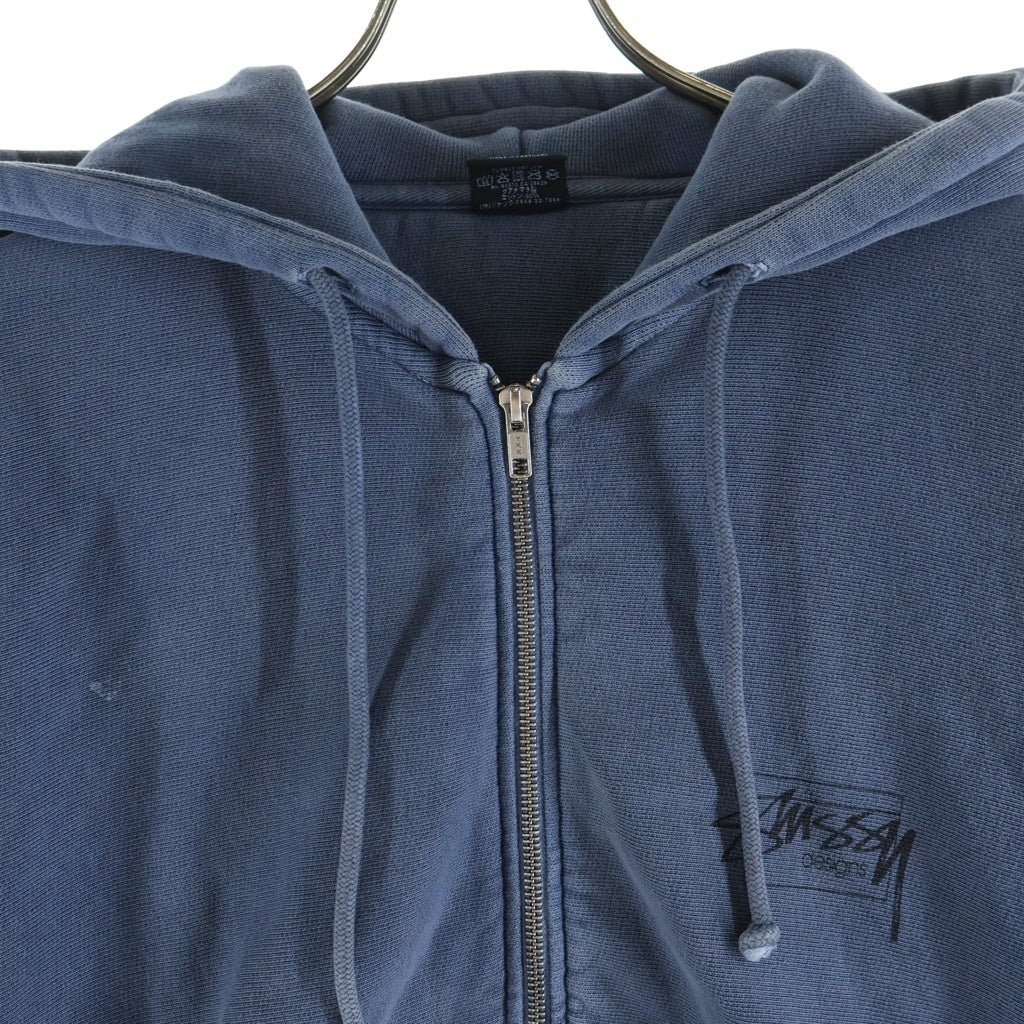 STUSSY(ステューシー) Modern Age Zip Hoodie モダンエイジ ジップフーディ 1975079 ブルー