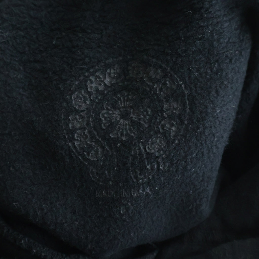 CHROME HEARTS(クロムハーツ) Multicolor Sleeve Logo Horseshoe Pullover Hoodie マルチカラー スリーブホースシューロゴ プルオーバーパーカー フーディー ブラック