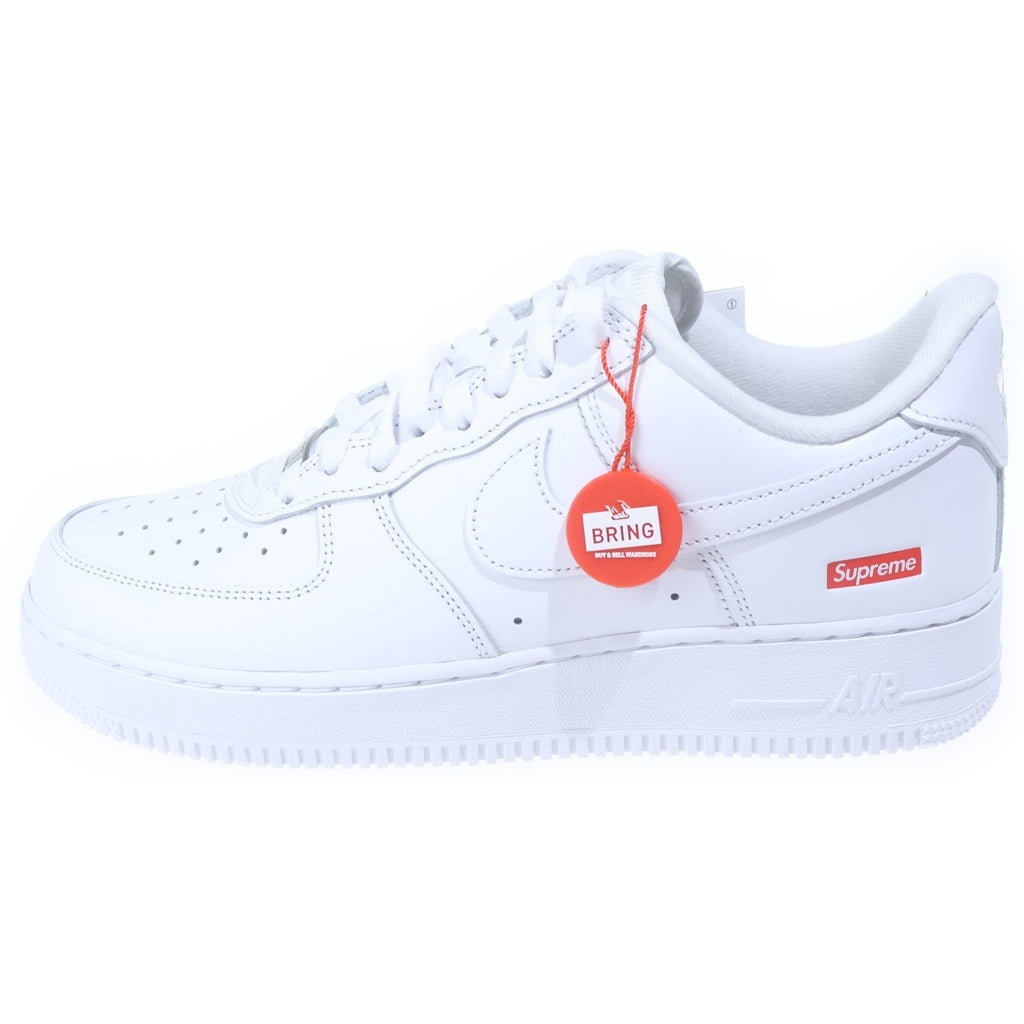 NIKE(ナイキ) ×Supreme Air Force 1 Low シュプリーム エアフォース1 ローカットスニーカー ホワイト US9/27cm CU9225-100
