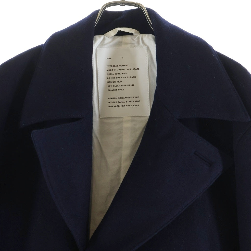 OVERCOAT(オーバーコート) DUPLICATE chester coat チェスターコート ネイビー