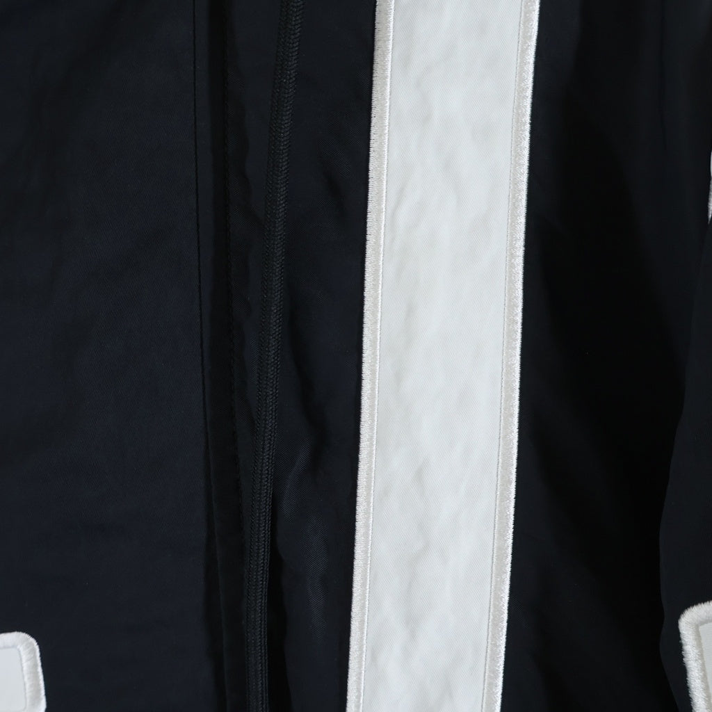 NIKE(ナイキ) 20AW ×AMBUSH NBA COLLECTION NETS JACKET ロゴプリント ナイロンジャケット ブラック DB9567-010