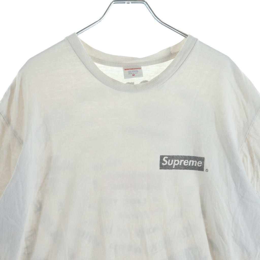 SUPREME(シュプリーム) 21SS Spiral Tee スパイラルティー クルーネックTシャツ ホワイト